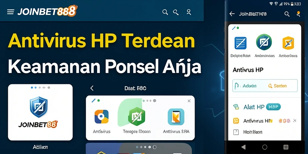 Tampilan antarmuka aplikasi JOINBET88 yang intuitif dan mudah digunakan.