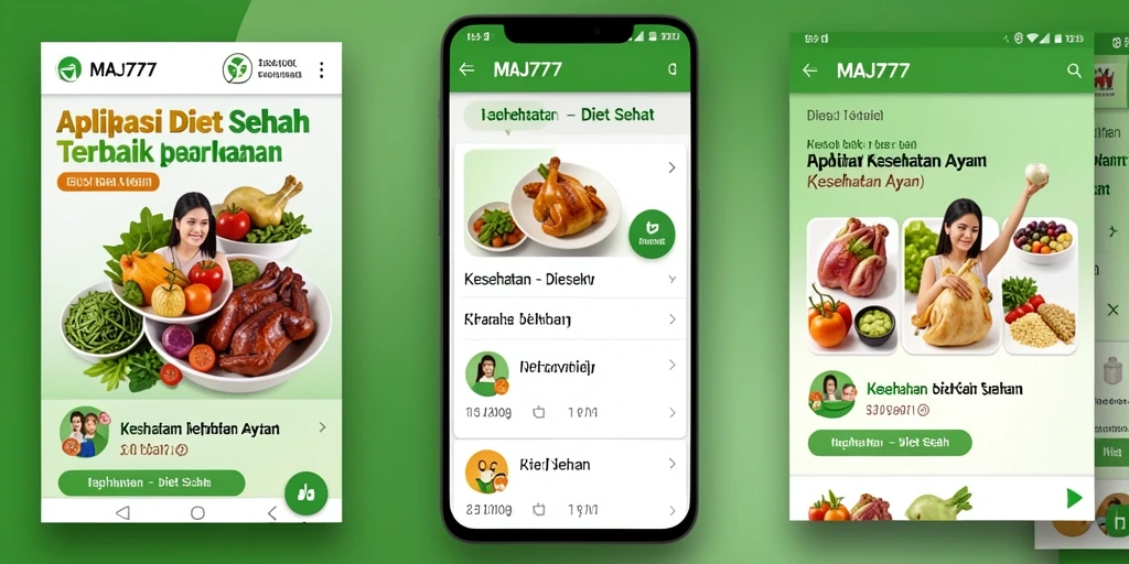 Tampilan antarmuka MAJ777 yang user-friendly untuk diet sehat.