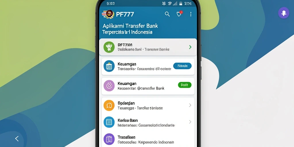 Tampilan antarmuka PF777 yang intuitif dan user-friendly.